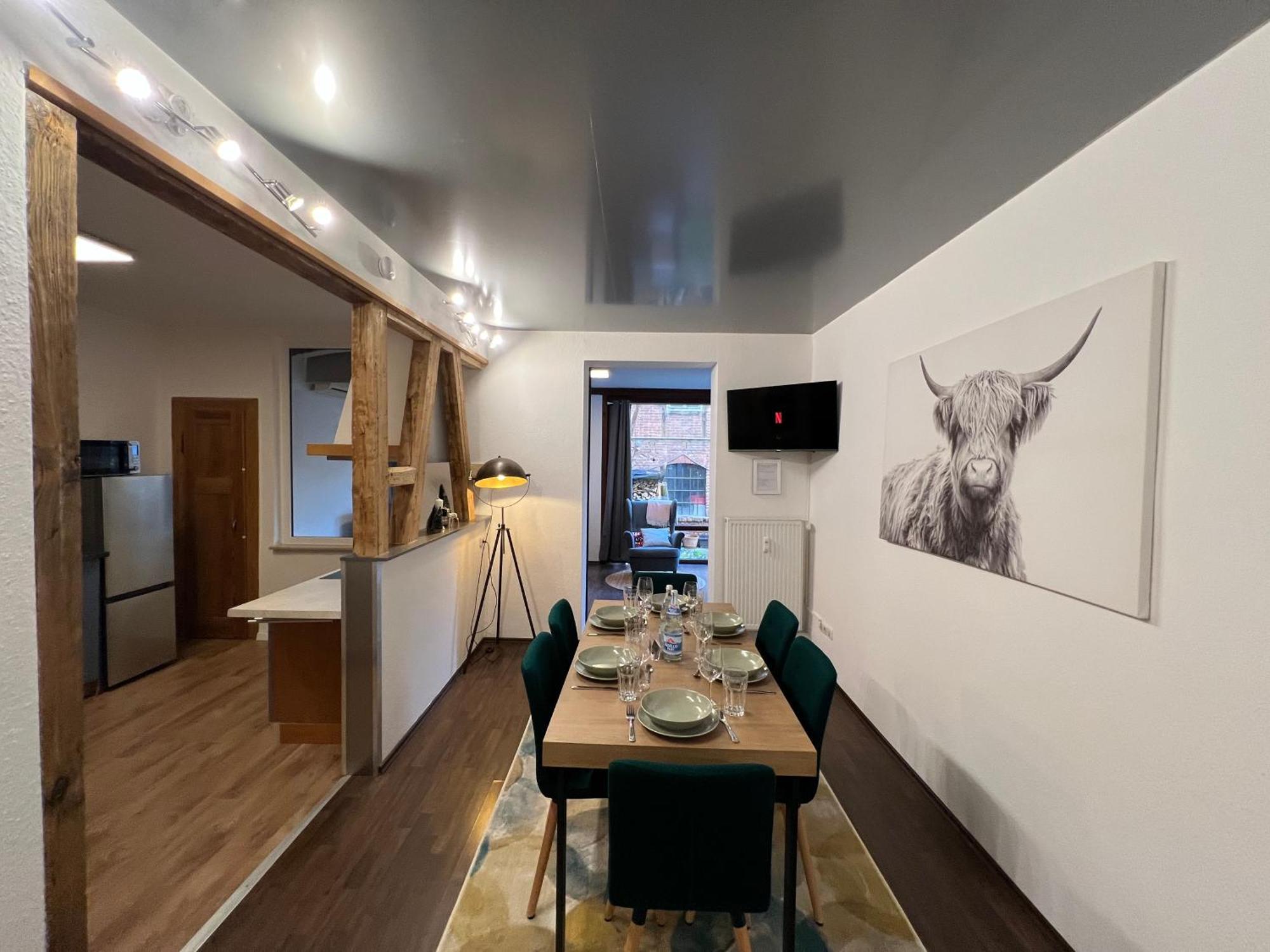 Apartment Humboldt 3 Schlafzimmer,Wifi, Netflix Parken, Terrasse, Klimatisiert, Naehe Zentrum Jena Ngoại thất bức ảnh